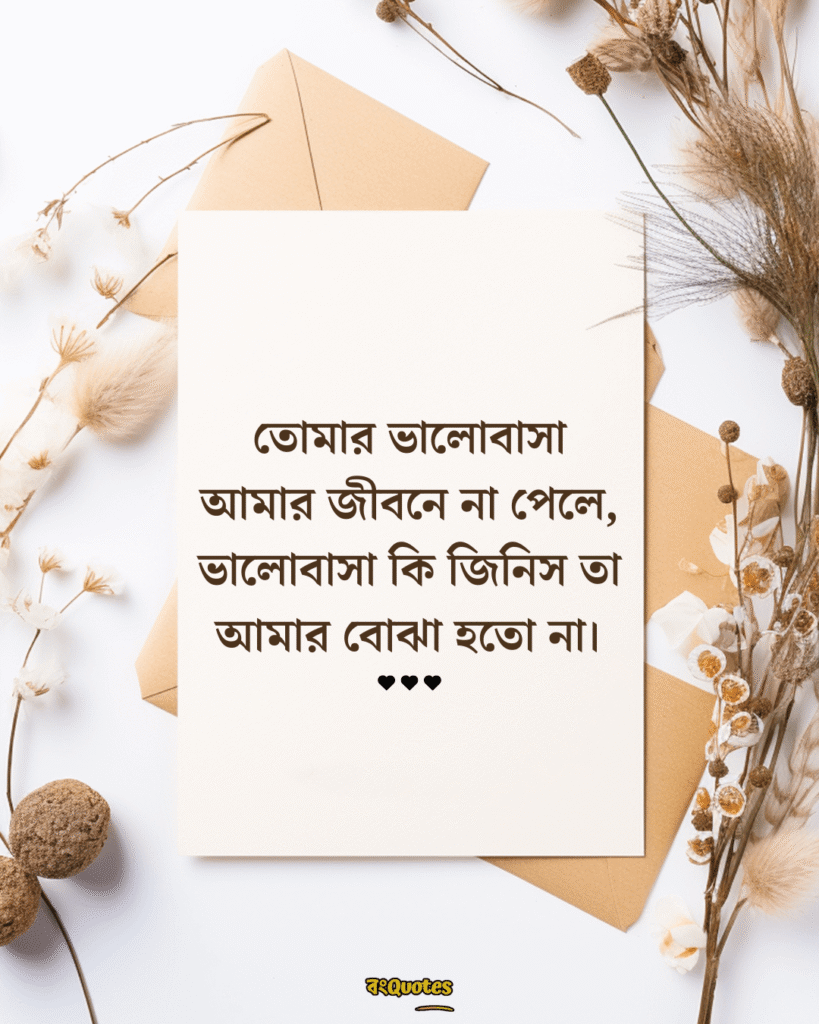 সত্যিকারের ভালোবাসা নিয়ে স্ট্যাটাস 16