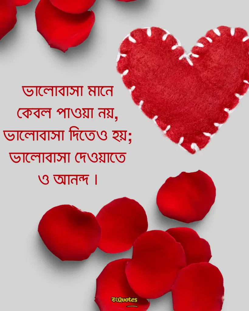 সত্যিকারের ভালোবাসা নিয়ে স্ট্যাটাস 17