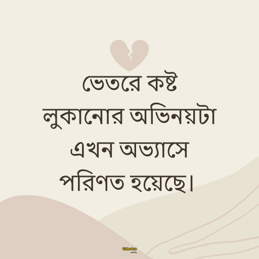 আবেগী কষ্টের স্ট্যাটাস 2