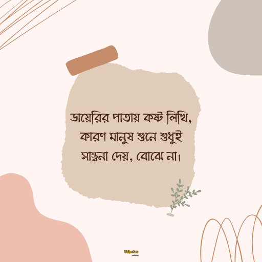 আবেগী কষ্টের স্ট্যাটাস 20
