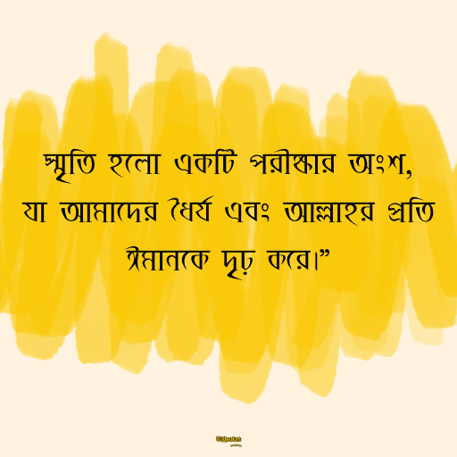 স্মৃতি নিয়ে উক্তি 12
