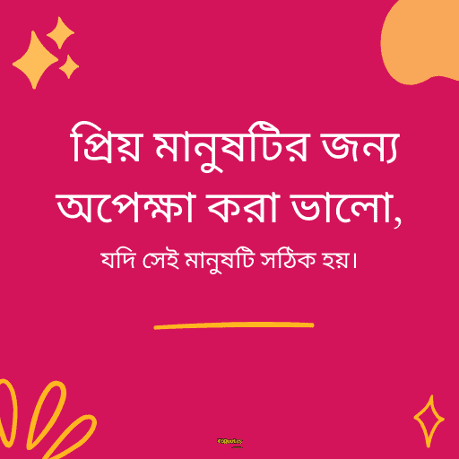 অপেক্ষা নিয়ে ক্যাপশন 14
