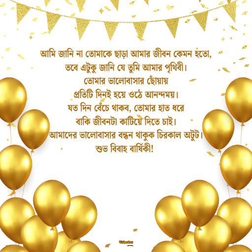 বিবাহ বার্ষিকী স্ট্যাটাস সেরা 4
