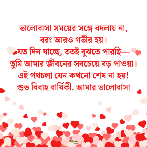 বিবাহ বার্ষিকী স্ট্যাটাস সেরা 9