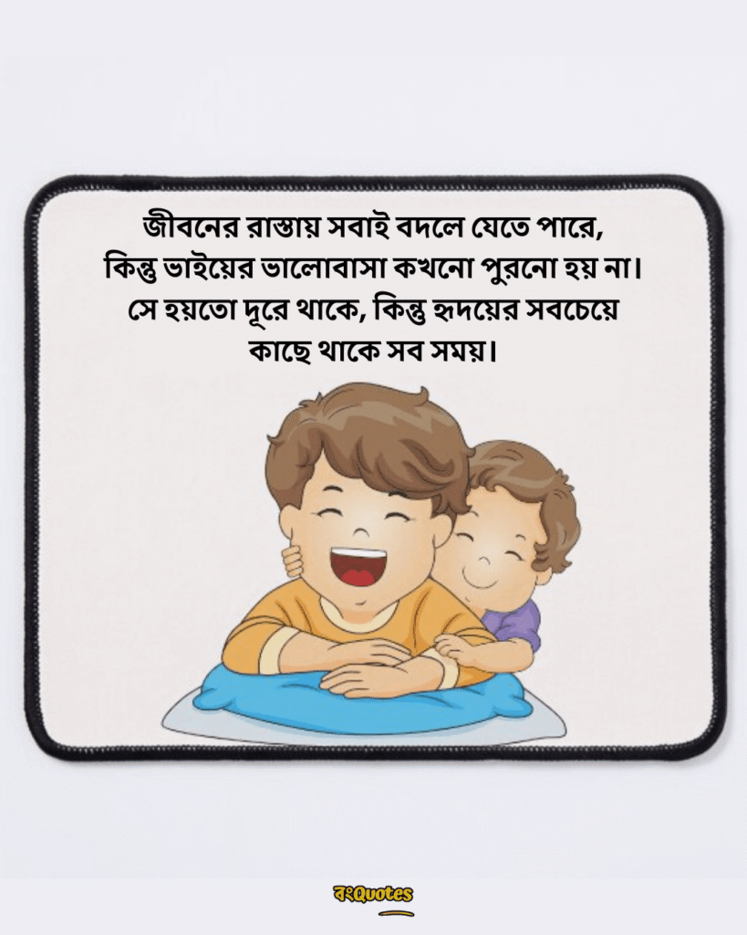 ভাই নিয়ে ক্যাপশন 11