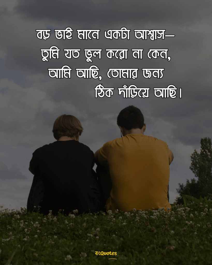 ভাই নিয়ে ক্যাপশন 13