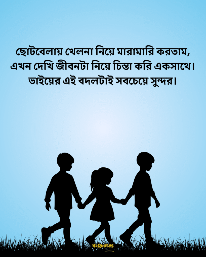 ভাই নিয়ে ক্যাপশন 2