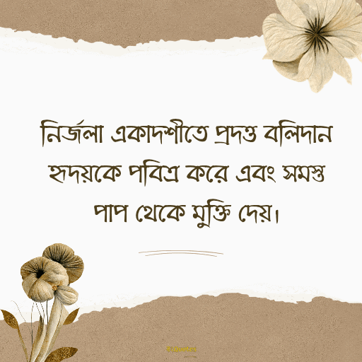 একাদশী নিয়ে উক্তি 2