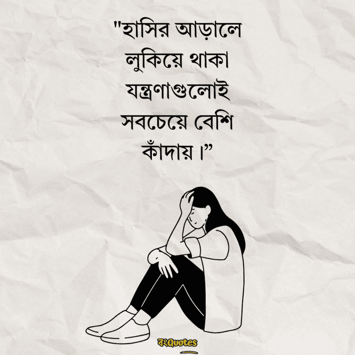 চাপা কষ্টের স্ট্যাটাস 7